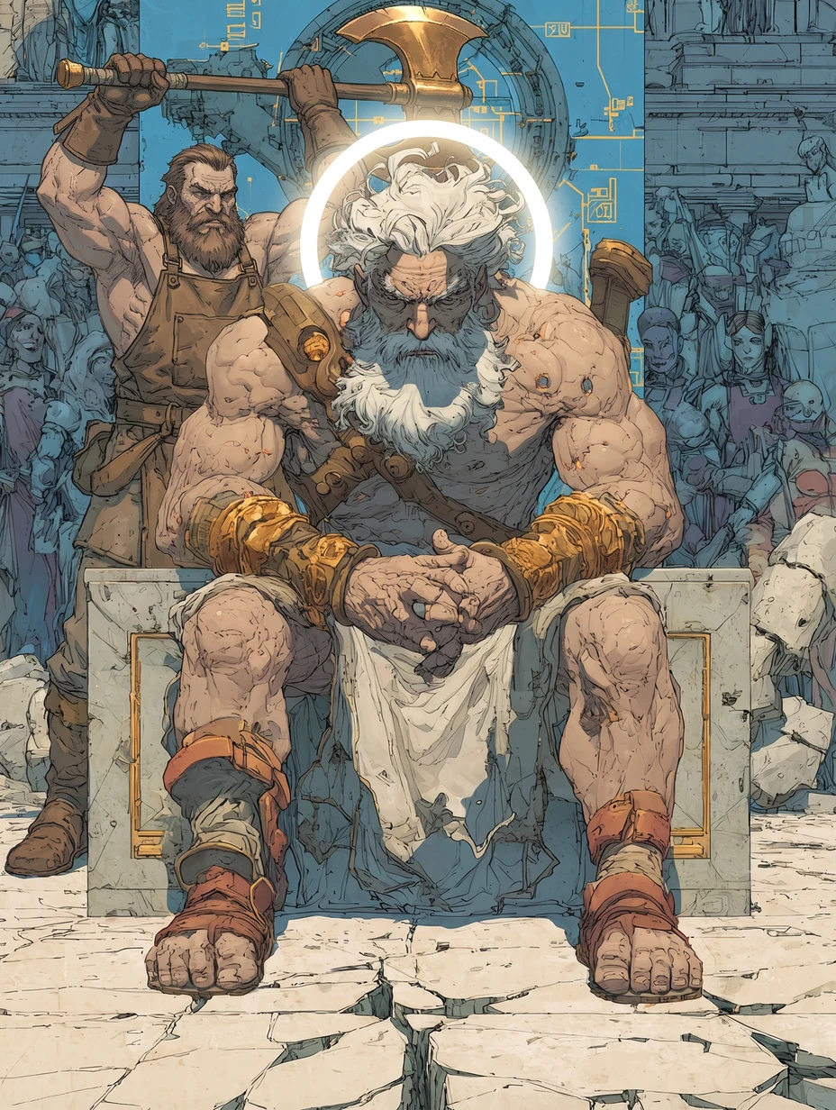 ATHENA — THE SKULL THAT CRACKED OPEN, the birth story